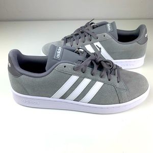 Adidas Grand Court Gray Casual Skateboarding